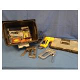 Sterilite Utility Box w/Contents, Staplers&Staples