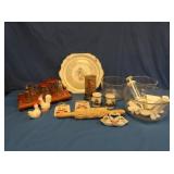 NIB Vintage Anchor Hocking Serva-Snack Set,