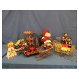 Carousel, Train, Sleigh & Candle Holders