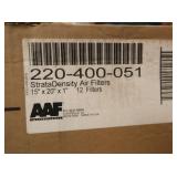 12 pack Furnace Filters 15x20x1