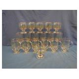 Holly Stemware