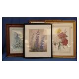 Framed Floral Prints-lg