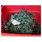 Christmas String Lights w/Tote