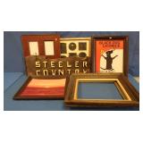 Picture Frames, Wooden Steeler Country Sign,
