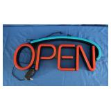 Lighted "Open" Sign