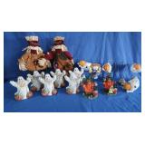 Asst Halloween & Fall D?cor-Ceramic & Resin