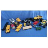 Asst Trucks, Bulldozer, Cable Car