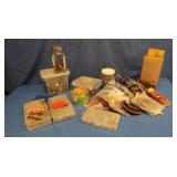 Sandpaper, Screws, Steel Wool, X-acto Blades