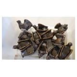 Ceramic Bird Candle Holders