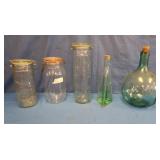 Flip-top/Lock Mason Jars, Decorative Jars
