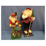 Nutcracker & Golfing Santa