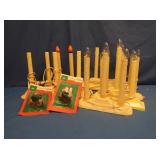 Christmas Electric Window Candelabra