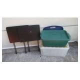 Folding Trays & 3 Bins