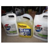 2 New Zerex Antifreeze, New Prestone De-icer