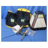 Tiffany Style Lamp Shade, NWT Tyson Duffle Bags