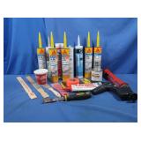 Silicone Caulk, Putty, Grease
