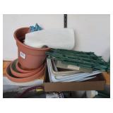 Shelf Brackets, Plastic Pot Trays & more