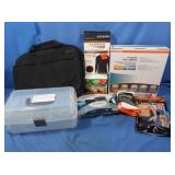 NIB Sylvania Flush Mount Light, NIP Atomic Travel