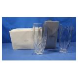 NIB Crystal Vase, Lenox Crystal Vase