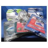 4 NIP 3-pc Sunshade Kits, NIP Tarps