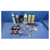 Paints, Caulking, Gum Cutter Spray