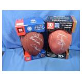 2 NIB Autographed Footballs-Tommy Maddox