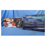 Merry Christmas Broadway Lights, Portable Snow