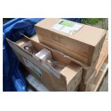 4 Satin Nickel Bath Light Bars