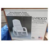 Plastic Lounge Chair 41x25.5"
