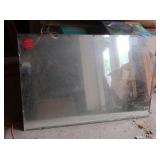 Mirror w/backing for wall hanging 24x36"