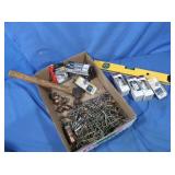 Nails, Level, Hammer, Light Switches