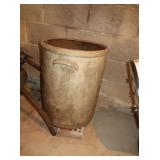 Antique 20 Gal Crock w/Spigot 19x23"
