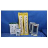 Thermometers, Digital Clocks