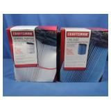 2 Craftsman Filters #917907 & #917816
