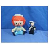 Vintage Lefton Raggedy Andy 6" tall, Ceramic