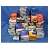 Box of Car Oil Filters