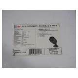 NIB CCD Security Camera 8 pack