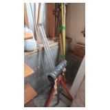 Shovel, Lg Pain Rollers, Scrapers, Roller Stand &