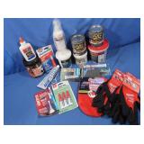 Gloves, Glue, Spackling