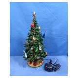 NIB  Danbury Mint Ceramic Christmas Tree-14"H