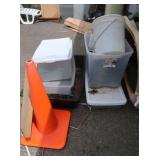 Asst Size Plastic Storage Bins
