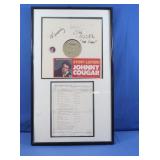 Framed "Test Pressing" John Cougar AM Fool Album