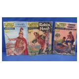 Classics Illustrated No 5, 7, 42, 130