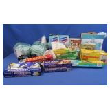 Plastic Dinnerware Dixie Cups, Baggies, Wax Paper