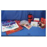 New Hallmark Santa Mug, Peanuts Cards, Vintage