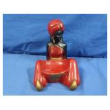 Mid Century Blackamoor Chalkware