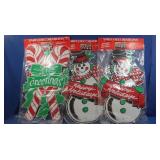 Lg Yard Stake Decorations, Christmas Snowman &