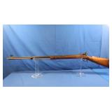 Antique W.M. Large Percussion  Rifle w/Peep
