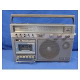 GE AM/FM Cassette Boom Box (untested)