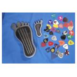 Drum Pedal Toppers, Guitar Picks